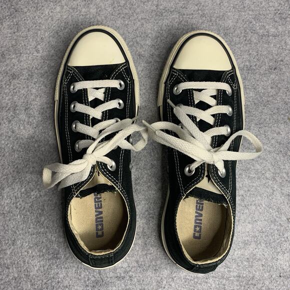 Converse Chuck Taylor All Star Black Low Top Shoes, Women’s Size 6 - Picture 8 of 8